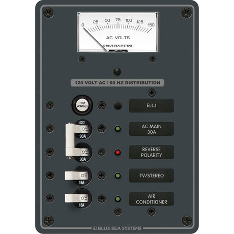 Blue Sea 8102 ELCI GFCI Panel AC 2 Position 8102