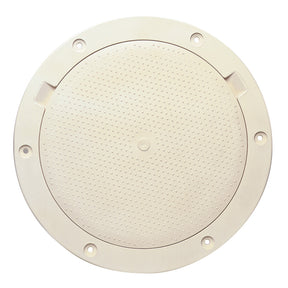 Beckson 8 NonSkid PryOut Deck Plate  Beige DP83N