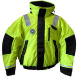 First Watch AB1100 Flotation Bomber Jacket  HiVis YellowBlack  Small AB1100HVS