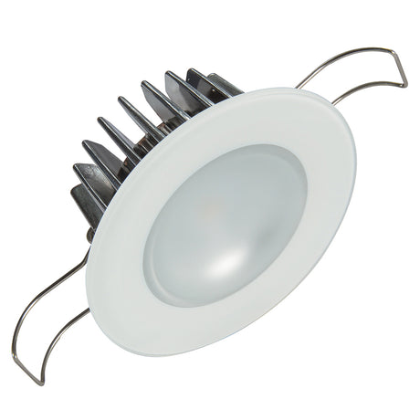 Lumitec Mirage  Flush Mount Down Light  Glass Finish  3Color RedBlue Non Dimming wWhite Dimming 113198