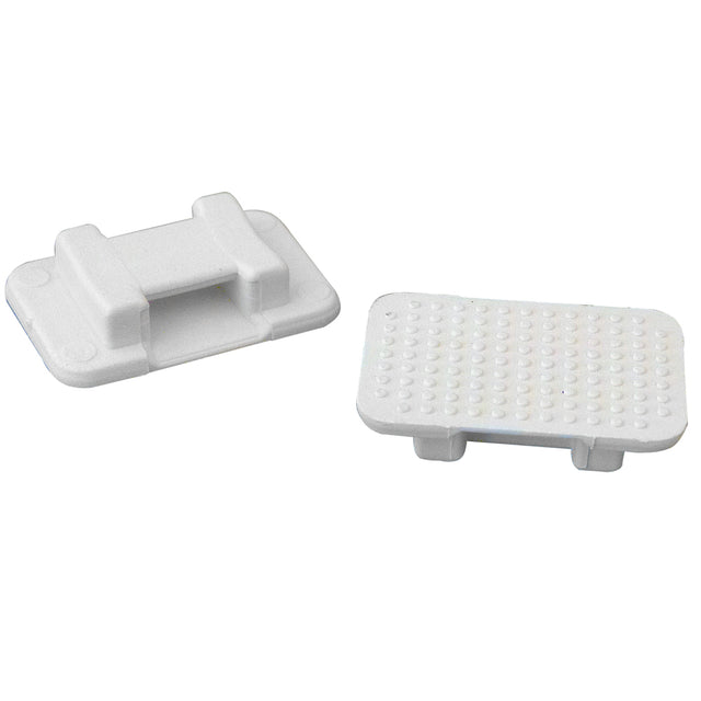 Weld Mount AT5 Large White Nylon Wire Tie Mount  Qty 50 805950
