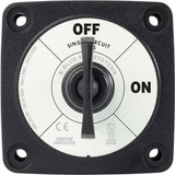Blue Sea 6005200 Battery Switch Single Circuit ONOFF  Black 6005200