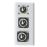 Blue Sea 6011200 mSeries Battery Switch Dual Circuit Plus  Black 6011200
