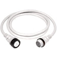 Marinco 50Amp 125250V Shore Power Cable  25  White 6152SPPW25