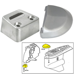 Tecnoseal Anode Kit wHardware  Volvo SX  Zinc 20708