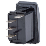Blue Sea 7943 Contura II Switch SPDT  ONOFFON  Black 7943