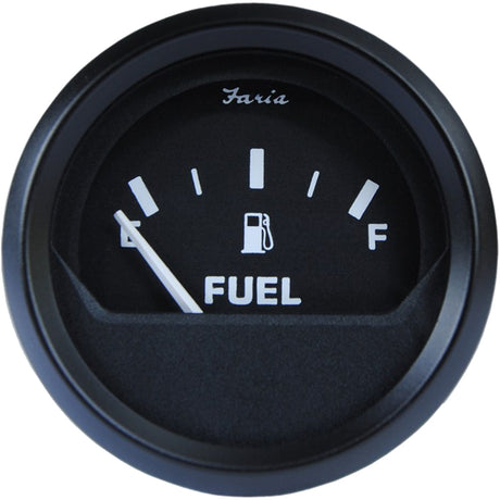 Faria Euro Black 2 Fuel Level Gauge 12801