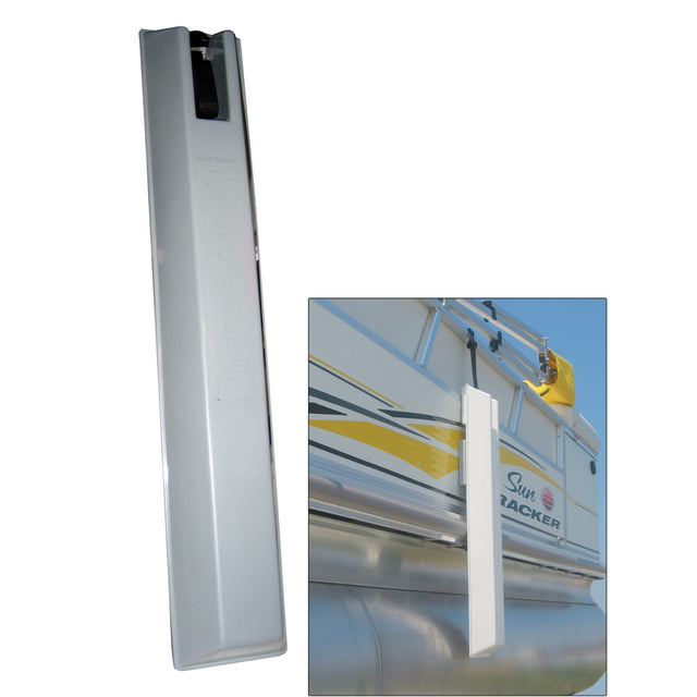 Dock Edge TOON Pontoon Boat Fender  36  Grey DE53135F
