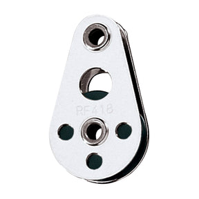 Ronstan Wire Block  Tubular Rivet Head wNylatron Sheave  25mm 1 Sheave Diameter RF418