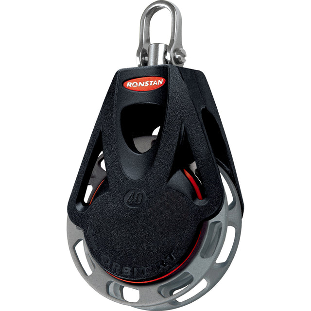 Ronstan Series 40 Ratchet Orbit Block  Single  Auto  Swivel Shackle Head RF46100