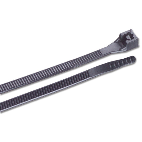 Ancor 6 UV Black Standard Cable Zip Ties  25 Pack 199248