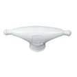 Whitecap Rubber Spreader Boot  Pair  Large  White S9200P
