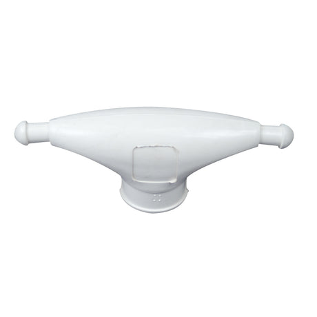 Whitecap Rubber Spreader Boot  Pair  Large  White S9200P