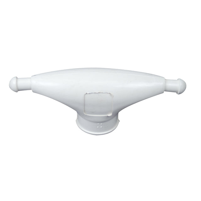 Whitecap Rubber Spreader Boot  Pair  Large  White S9200P