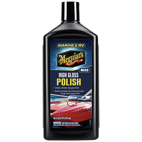 Meguiars 45 BoatRV Polish  Gloss Enhancer  16oz M4516