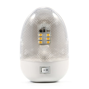 Camco LED Single Dome Light  12VDC  160 Lumens 41331
