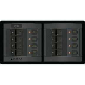 Blue Sea 1225 12V DC 8 Position  Horizontal 1225