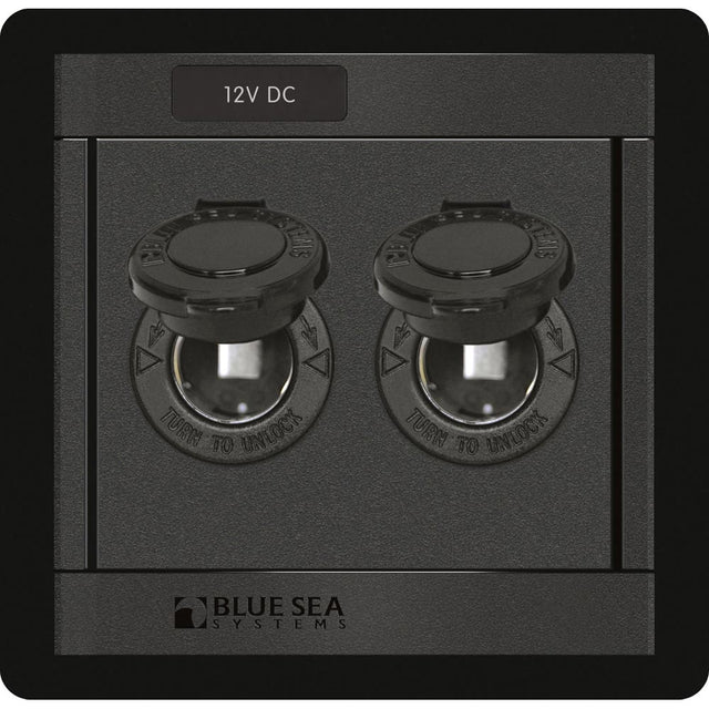 Blue Sea 1472 DC 12V Socket Panel 1472