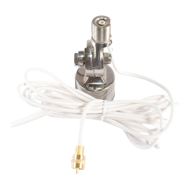 Shakespeare Quick Connect SS Rail Mount wCable fQuick Connect Antenna QCMSR