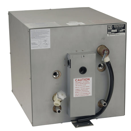 Whale Seaward 11 Gallon Hot Water Heater wFront Heat Exchanger  Galvanized Steel  120V  1500W F1100