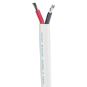 Ancor Standard Duplex Cable  Flat 182 AWG  2 x 08mm RedBlack  250 121925