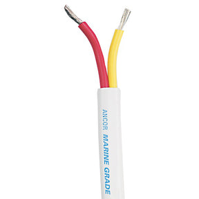Ancor Safety Duplex Cable  122 AWG  RedYellow  Flat  250 124325
