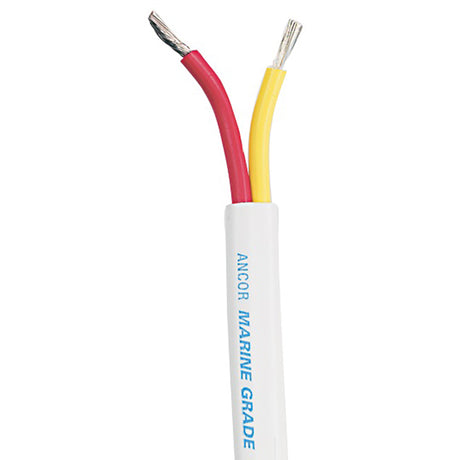 Ancor Safety Duplex Cable  82 AWG  RedYellow  Flat  100 123910