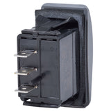 Blue Sea 7933 Contura II Switch SPDT Black  ONOFFON 7933