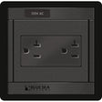 Blue Sea 1479 360 Panel  120V AC DUal Outlet 1479