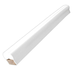 Dock Edge Piling Post Bumper  One End Capped  6  White DE1022F