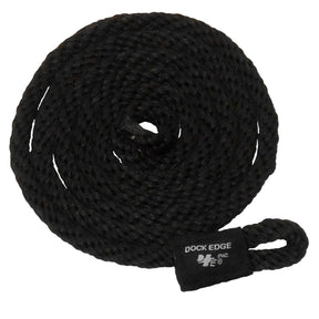Dock Edge Fender Line  38 x 5  Black  2Pack DE91566F