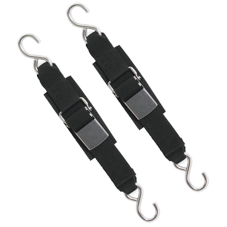 BoatBuckle Stainless Steel KwikLok Transom TieDowns F12066
