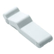 Southco Concealed Soft Draw Latch wKeeper  White Rubber C71002