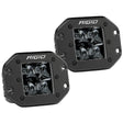 RIGID Industries DSeries PRO Flush Mount  Spot LED  Midnight Edition  Pair  Black 212213BLK