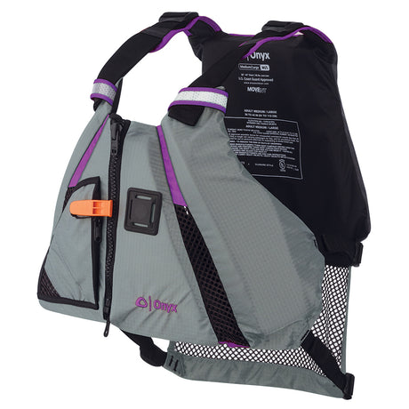 Onyx MoveVent Dynamic Paddle Sports Vest  PurpleGrey  ML 12220060004018