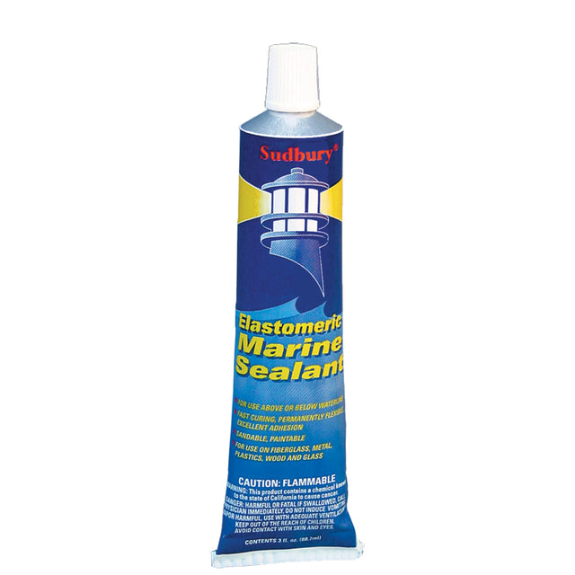 Sudbury Elastometric 3 oz 89ml Sealant Tube  White 320