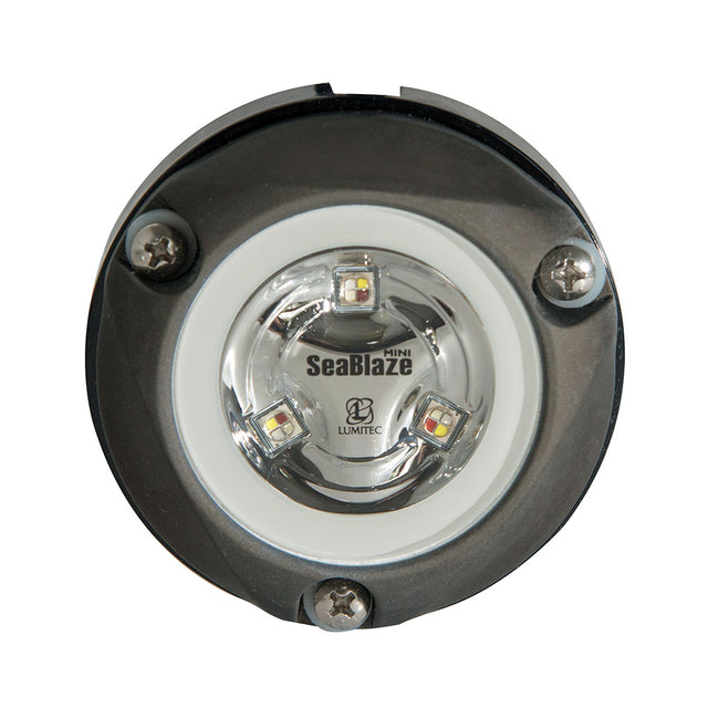 Lumitec Zambezi Mini Surface Mount Underwater Light  Blue  NonDimming 101457