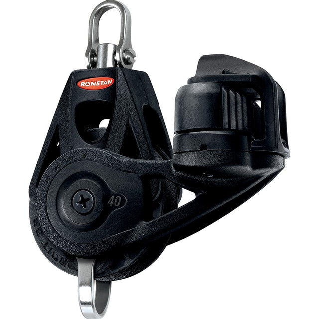 Ronstan Series 40 Ball Bearing Orbit Block  Single  Becket  Cleat  Swivel Head RF45130