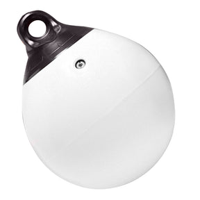 Taylor Made 15 Tuff End Inflatable Vinyl Buoy  White 1146