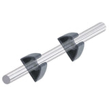 Perko Pole Storage Clips  Black  Pair 0477DP0BLK