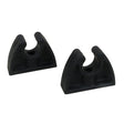 Perko Pole Storage Clips  Black  Pair 0477DP0BLK