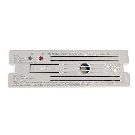 SafeTAlert Combo Carbon Monoxide Propane Alarm Surface Mount  White 35741WHT
