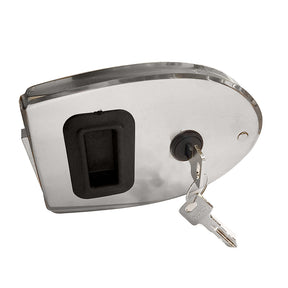 Southco Sliding Action Latch Weatherproof Lock Oval Stainless Steel MF0231024