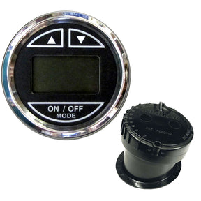 Faria Chesapeake Black 2 Depth Sounder wInHull Transducer 13751