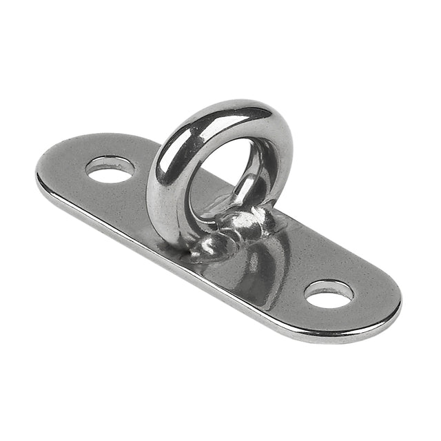 Schaefer Stainless Steel Welded Pad Eye  178L x 58W 7802