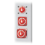 Blue Sea 6008 MSeries Battery Switch 3 Position  Red 6008