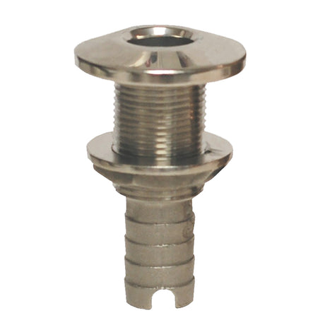 GROCO Stainless Steel Hose Barb ThruHull Fitting  112 HTH1500S
