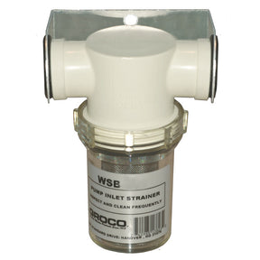GROCO 1 Fresh Water Strainer w304 SS Basket WSB1000