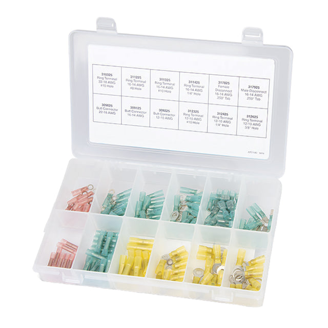 Ancor 160Piece Heat Shrink Terminals  Connectors Kit 320101