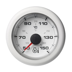 Veratron 52MM 2116 OceanLink Engine Oil Temperature 150C300F  White Dial  Bezel A2C1065860001